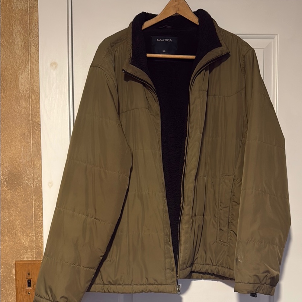 Nautica Men's Olive Jacket